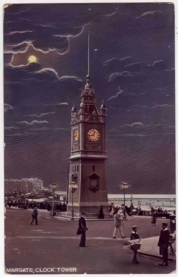 Kent England 382 Vintage A4 Photo Print