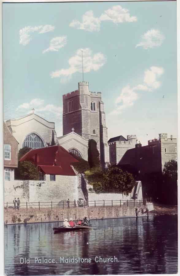 Kent England 388 Vintage A4 Photo Print