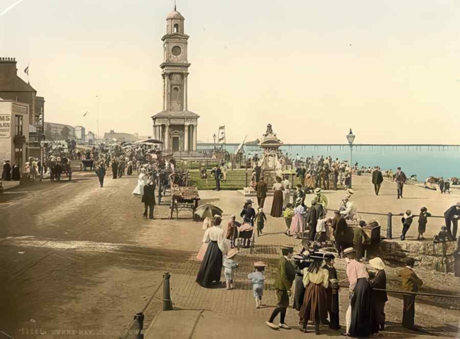 Kent England 395 Vintage A4 Photo Print