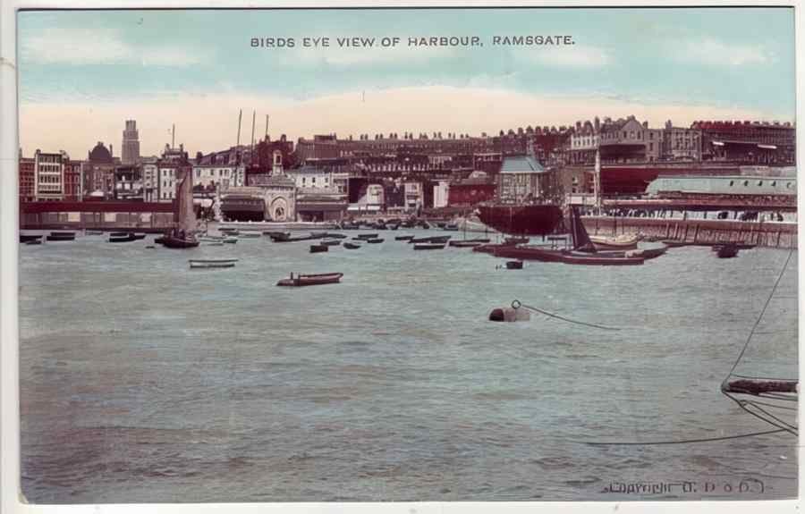Kent England 434 Vintage A4 Photo Print