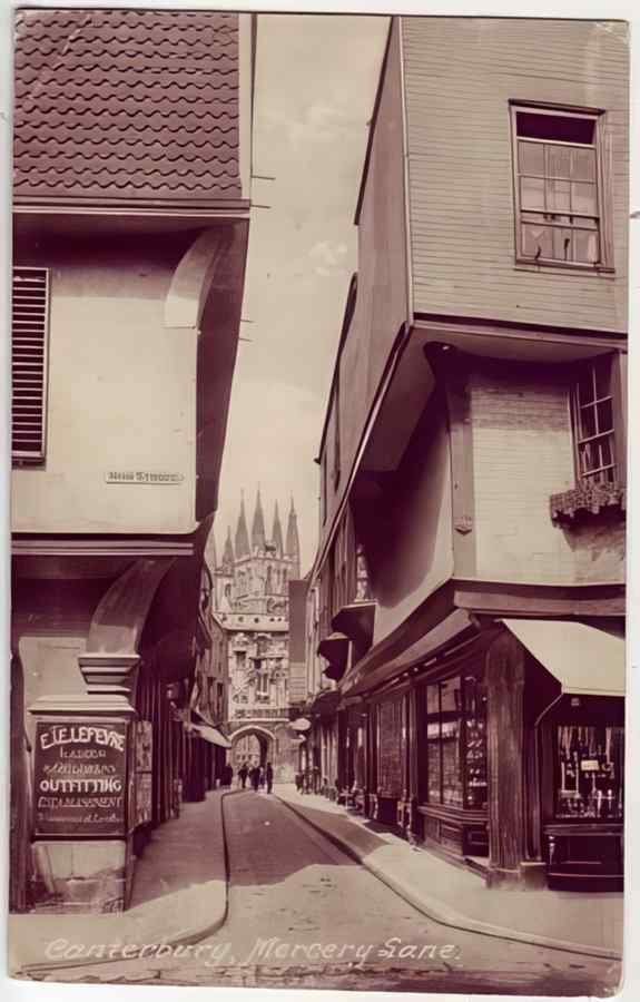 Kent England 439 Vintage A4 Photo Print