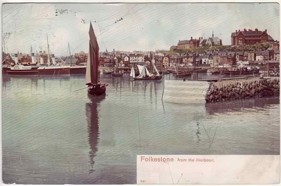 Kent England 449 Vintage A4 Photo Print