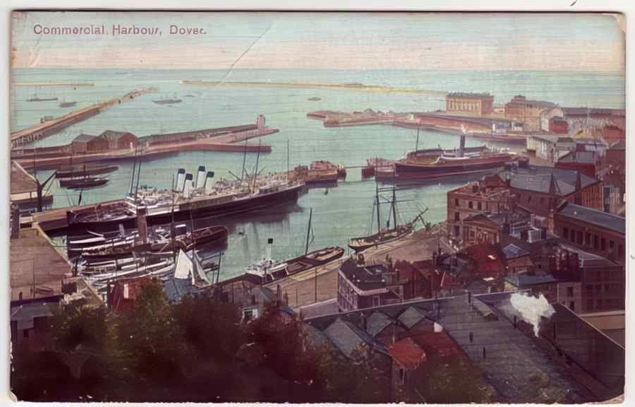 Kent England 471 Vintage A4 Photo Print
