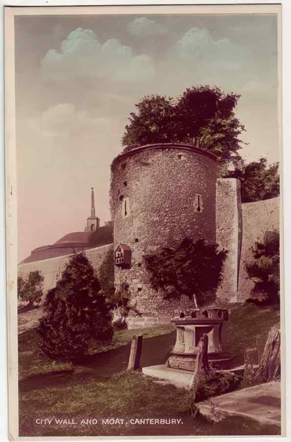 Kent England 492 Vintage A4 Photo Print