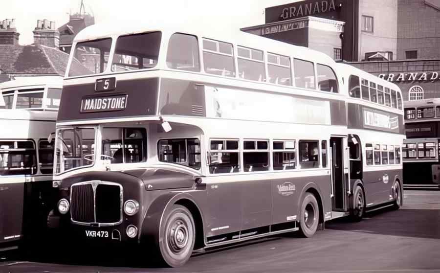 Kent England 519 Vintage A4 Photo Print
