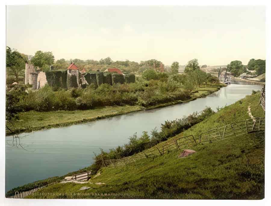 Kent England 521 Vintage A4 Photo Print