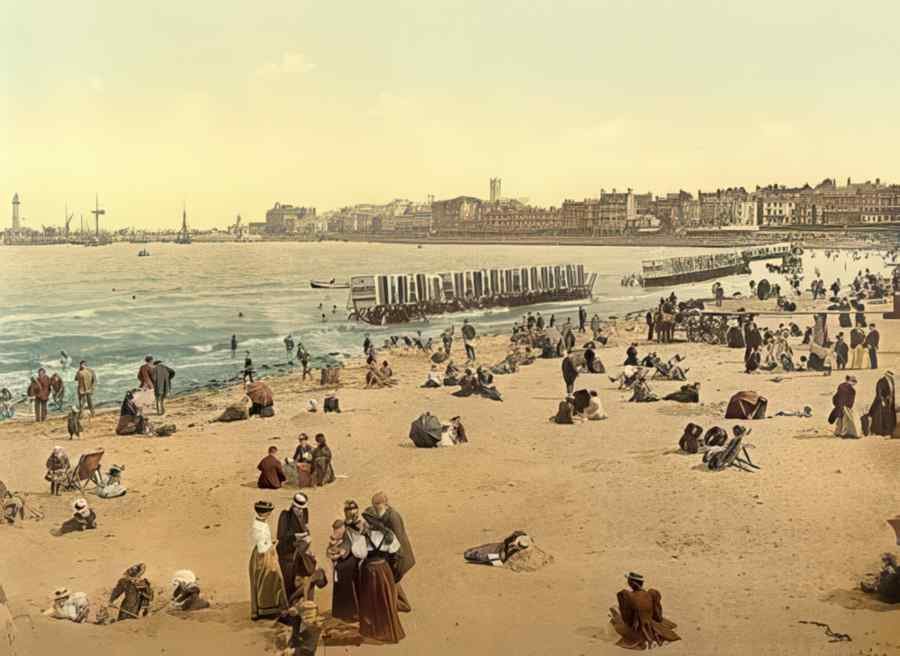 Kent England 529 Vintage A4 Photo Print