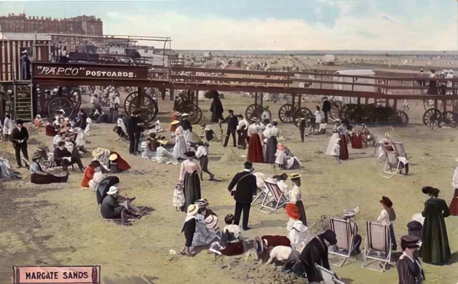 Kent England 536 Vintage A4 Photo Print