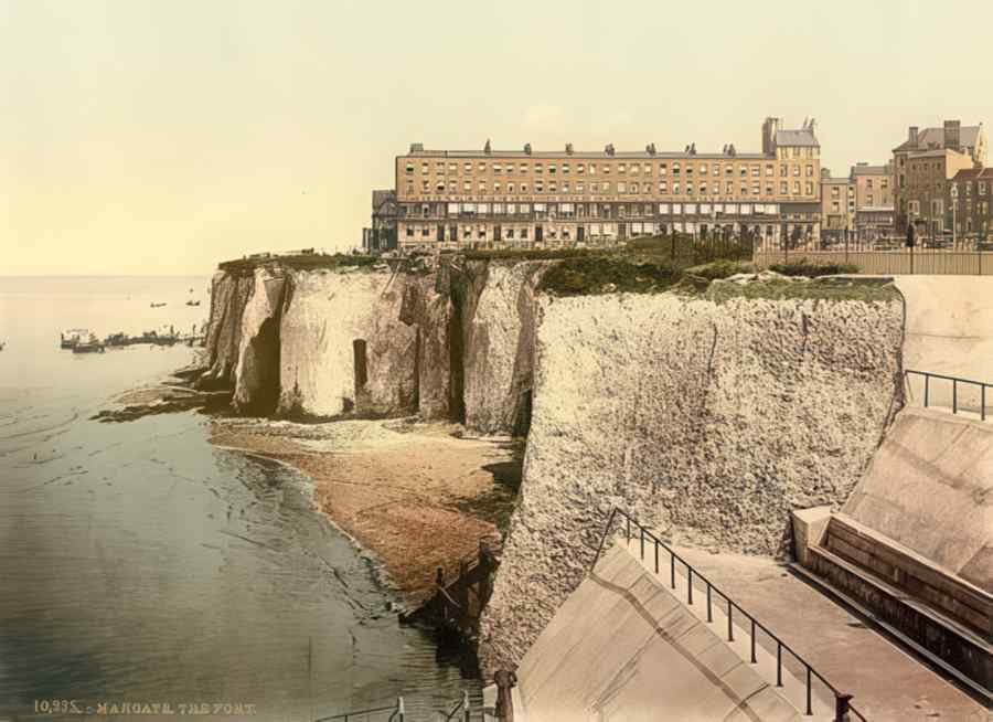 Kent England 537 Vintage A4 Photo Print