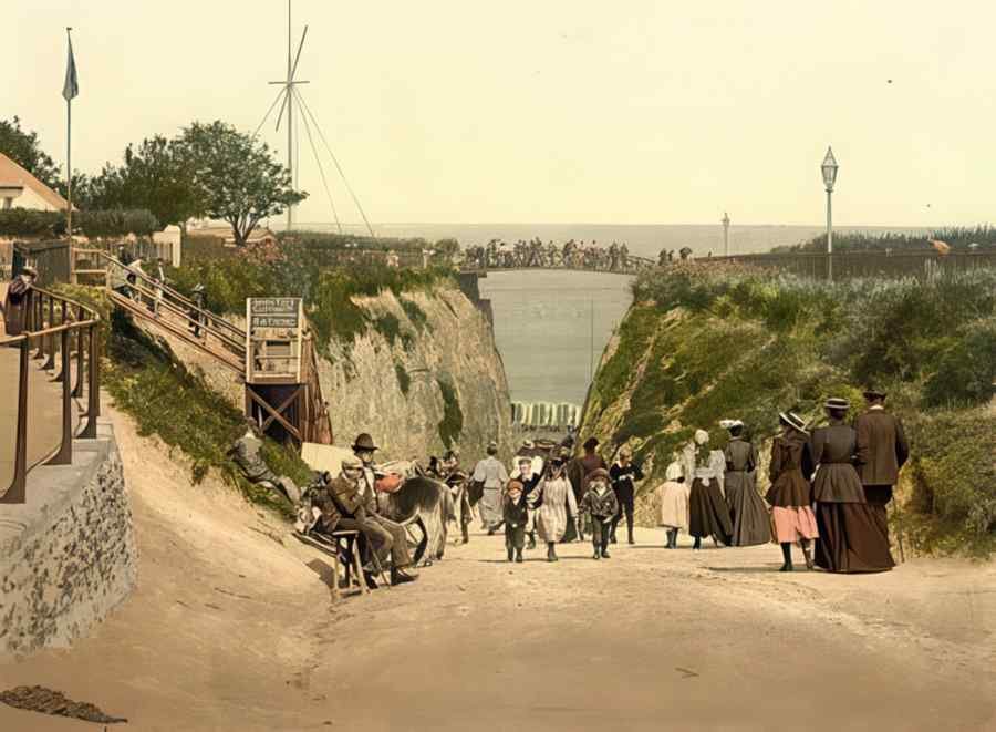 Kent England 538 Vintage A4 Photo Print