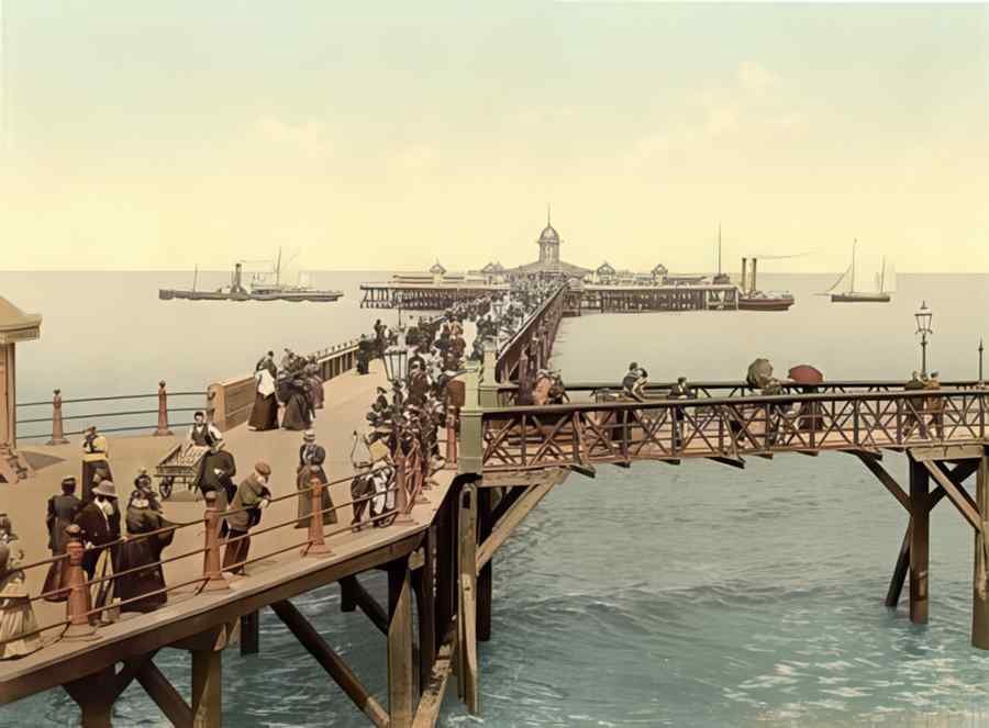 Kent England 540 Vintage A4 Photo Print