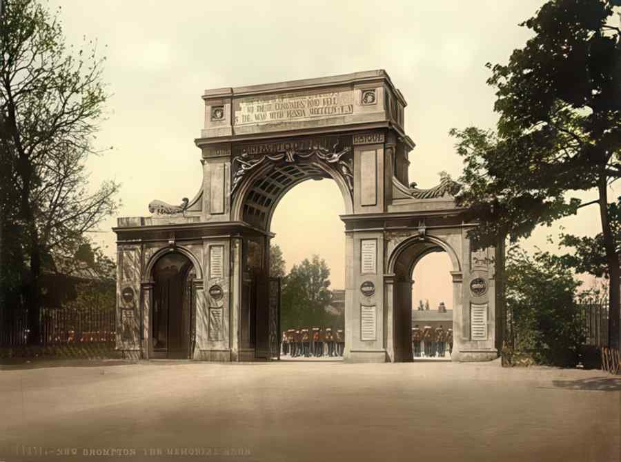 Kent England 544 Vintage A4 Photo Print