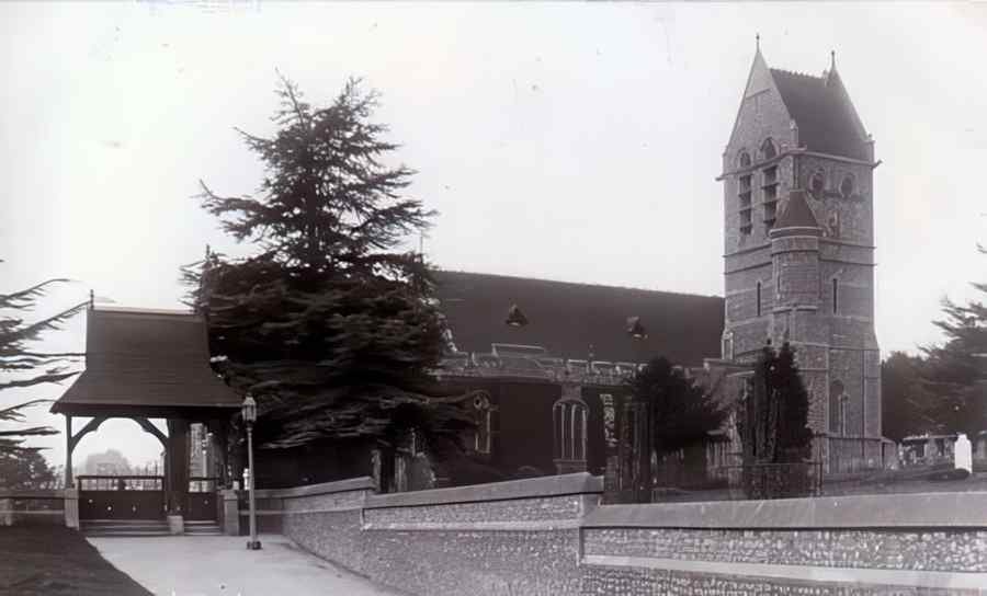 Kent England 545 Vintage A4 Photo Print