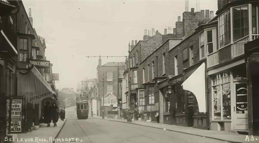 Kent England Belle Vue Rd Vintage A4 Photo Print