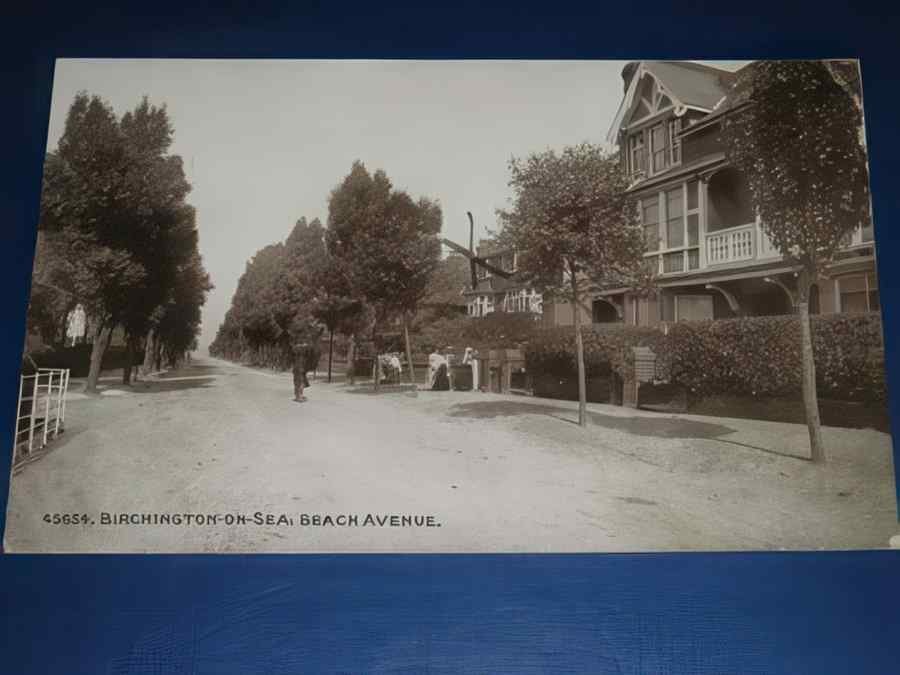 Kent England Birchington Beach Ave Vintage A4 Photo Print