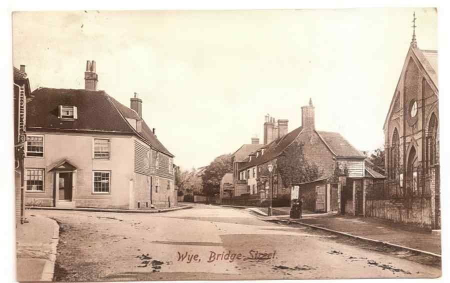 Kent England Bridge St Wye Vintage A4 Photo Print