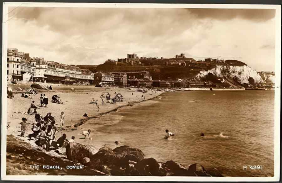Kent England Dover 1956 Vintage A4 Photo Print