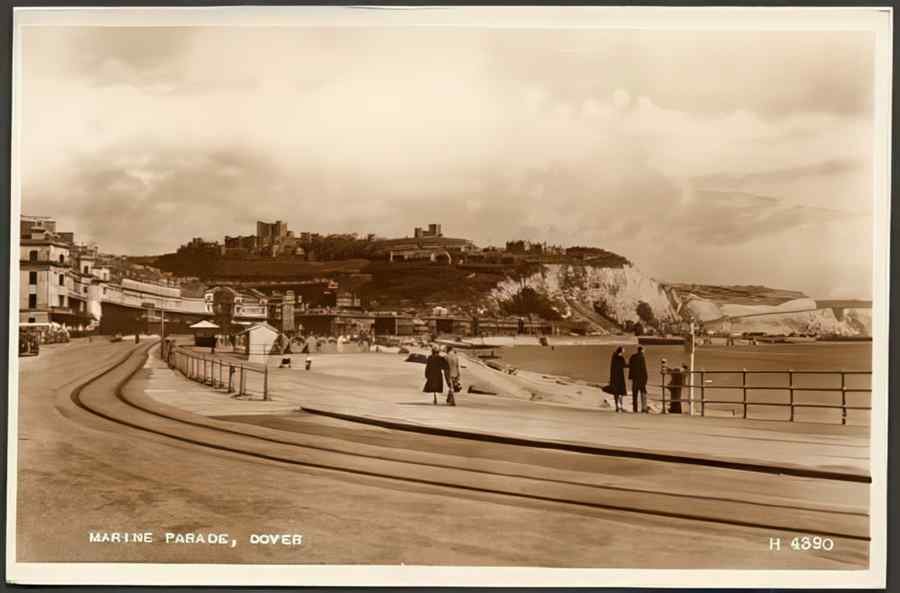 Kent England Dover Vintage A4 Photo Print