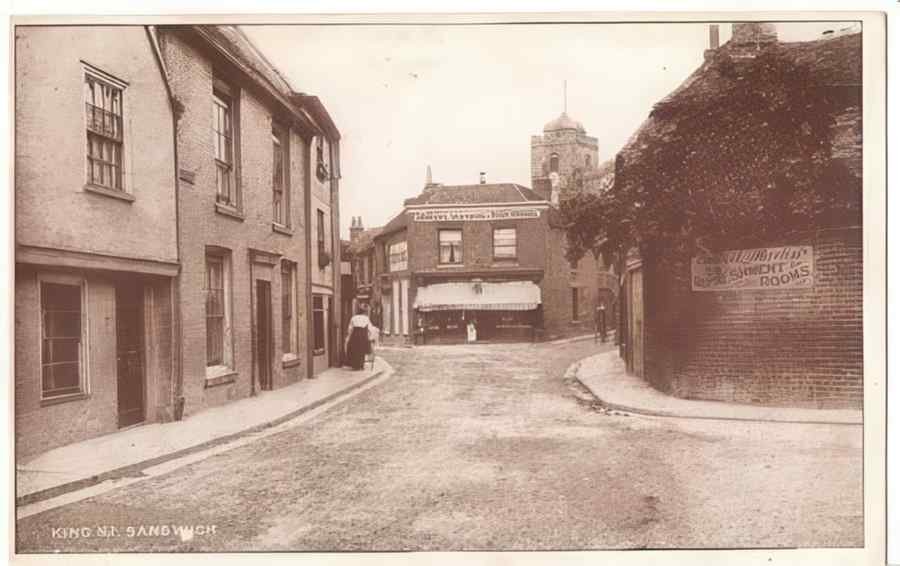 Kent England Sandwich King St Vintage A4 Photo Print
