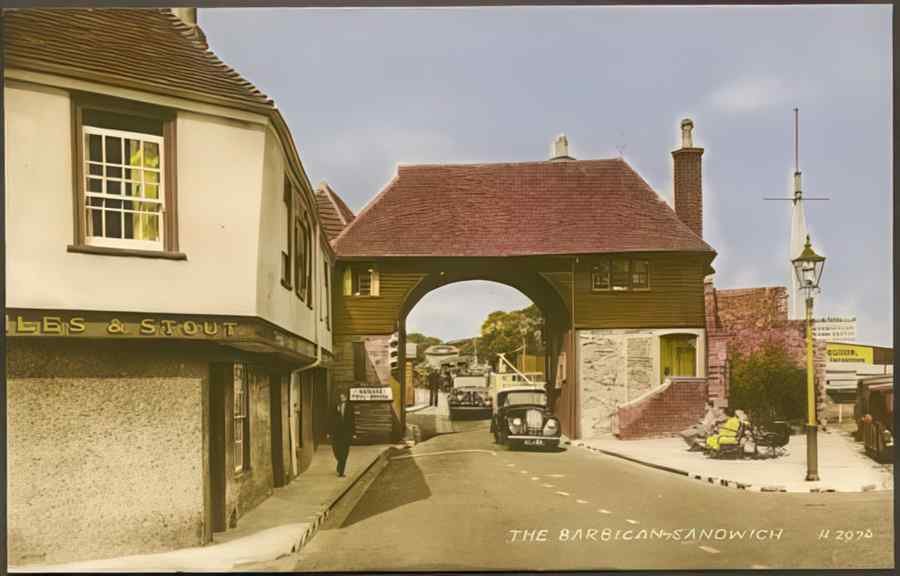 Kent England Sandwich Vintage A4 Photo Print