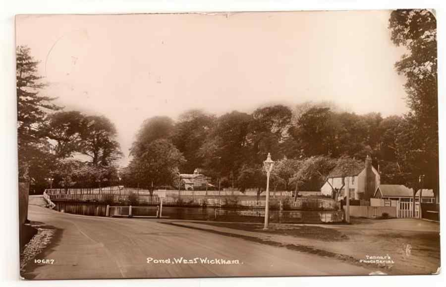 Kent England West Wickham Pond Vintage A4 Photo Print