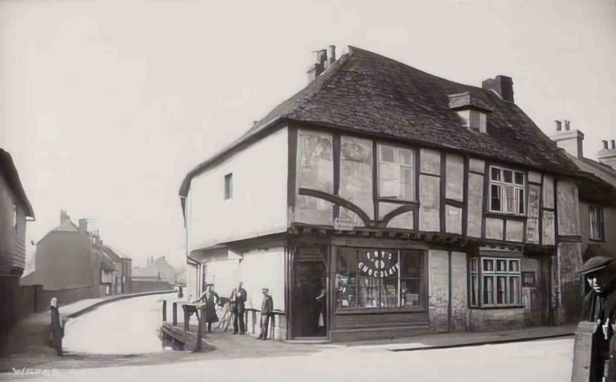 Kent Faversham Water Bank Vintage A4 Photo Print