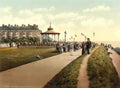 Kent Folkestone Lees Promenade Vintage A4 Photo Print
