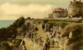 Kent Folkestone Zig Zag Path c1955 Vintage A4 Photo Print