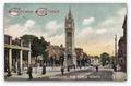 Kent Gravesend Clock Tower Embossed Christmas Greetings Misch Vintage A4 Photo Print