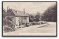 Kent Ightham Crown Point People Outsdie Pub By Road Vintage A4 Photo Print