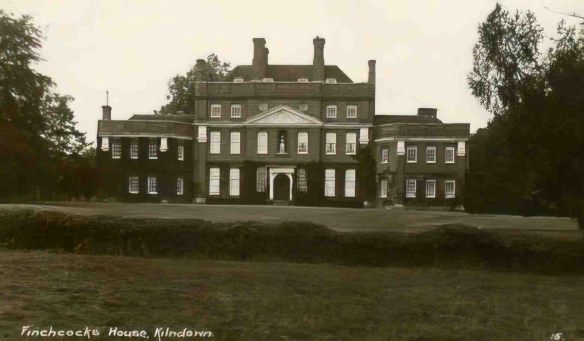 Kent Kilndown Finchcocks House c1920 Vintage A4 Photo Print