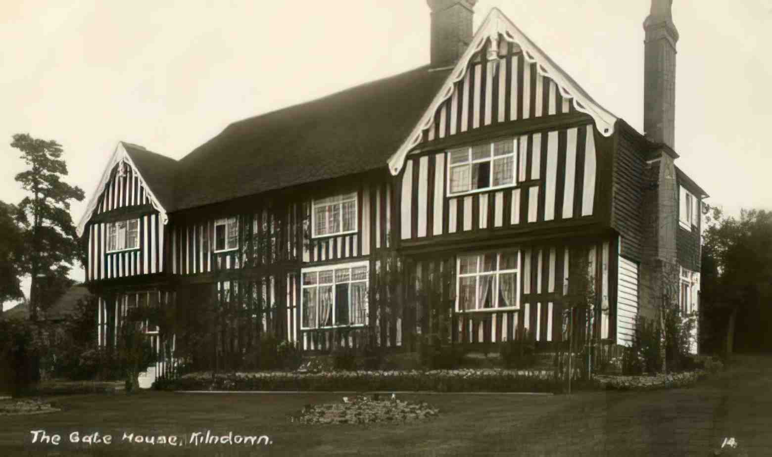 Kent Kilndown The Gate House c1917 Vintage A4 Photo Print
