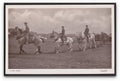 Kent Lydd Camp Soldiers On Horses Pull Gun Into Position 1908 Vintage A4 Photo Print