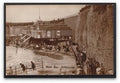 Kent Margate Cliftonville Palm Bay Crowd At High Tide On Beach Vintage A4 Photo Print