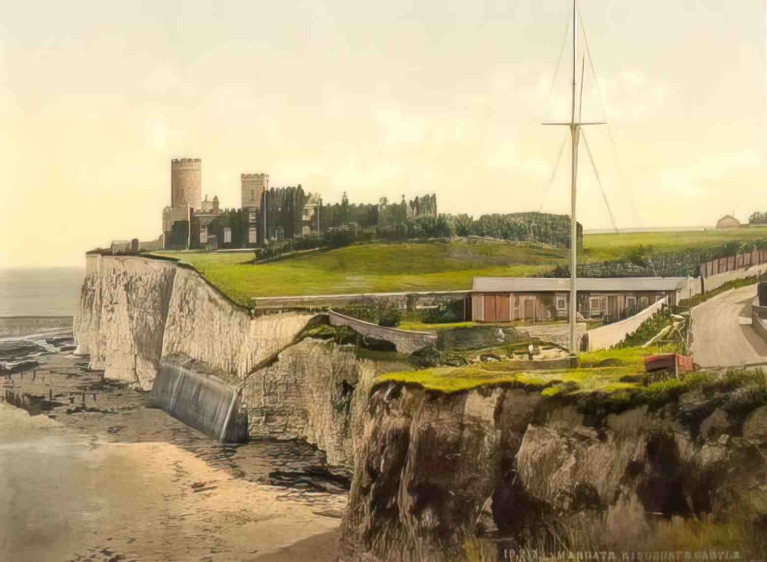 Kent Margate Kingsgate Castle Vintage A4 Photo Print