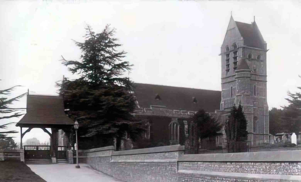 Kent Ospringe Church Vintage A4 Photo Print