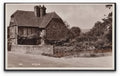 Kent Otford River By Roadside & Bridge By Large House Vintage A4 Photo Print