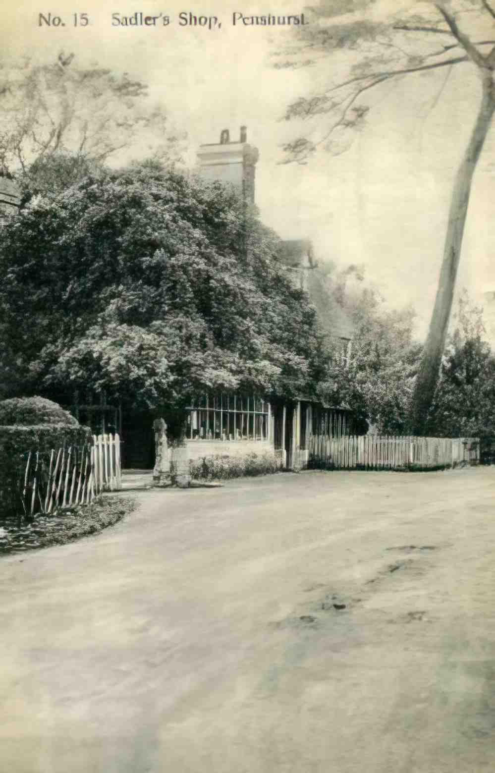 Kent Penshurst Sadlers Shop c1920 Vintage A4 Photo Print
