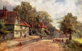 Kent Penshurst Village Vintage A4 Photo Print