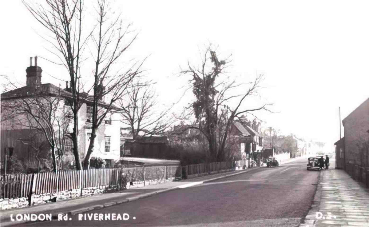 Kent Riverhead London Road Vintage A4 Photo Print