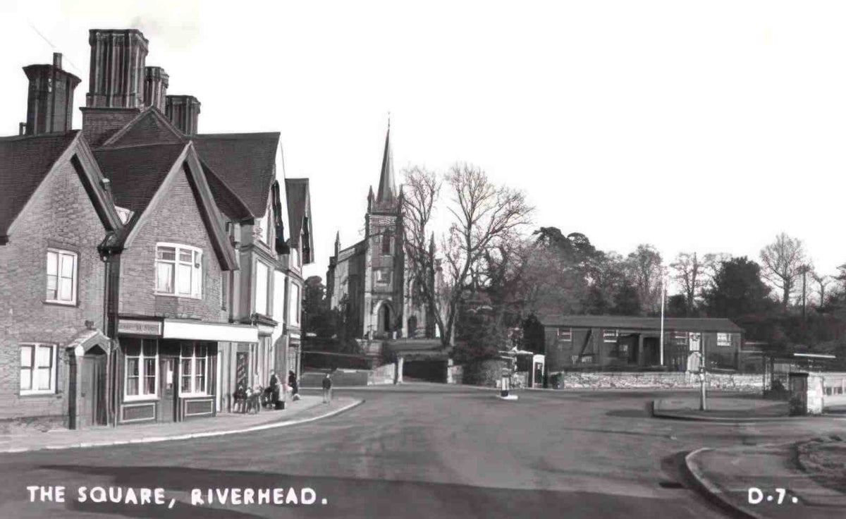 Kent Riverhead The Square Vintage A4 Photo Print
