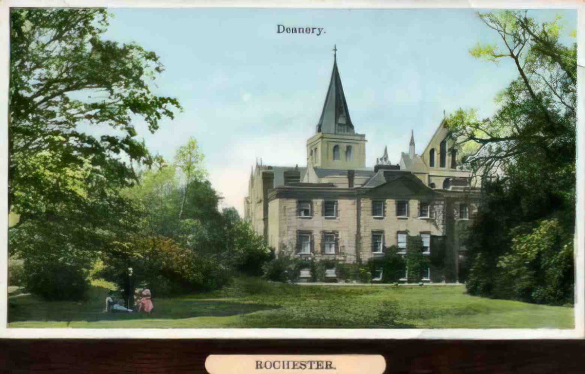 Kent Rochester Deanery c1912 Vintage A4 Photo Print