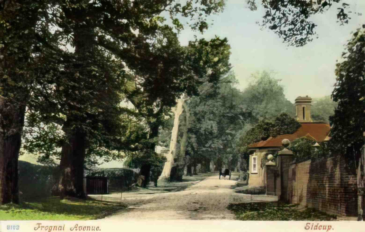 Kent Sidcup Frognal Avenue Vintage A4 Photo Print