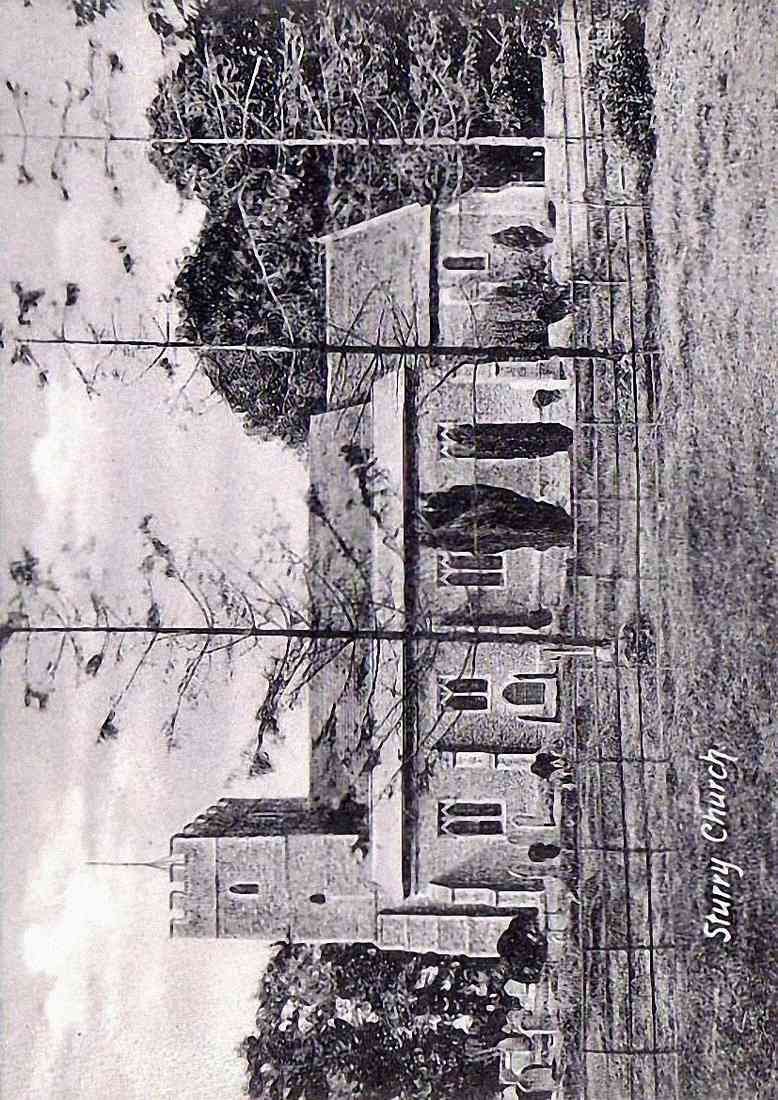 Kent Sturry Church 1910s vintage old A4 Photo Print