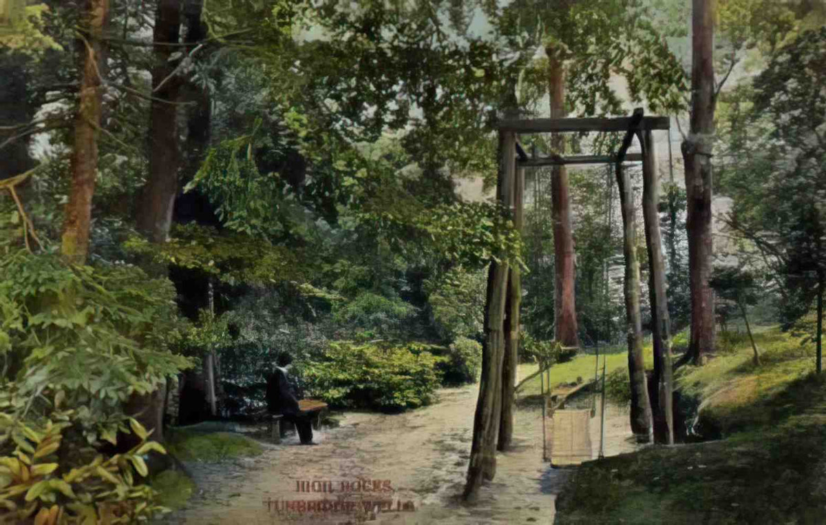 Kent Tunbridge Wells High Rocks Vintage A4 Photo Print