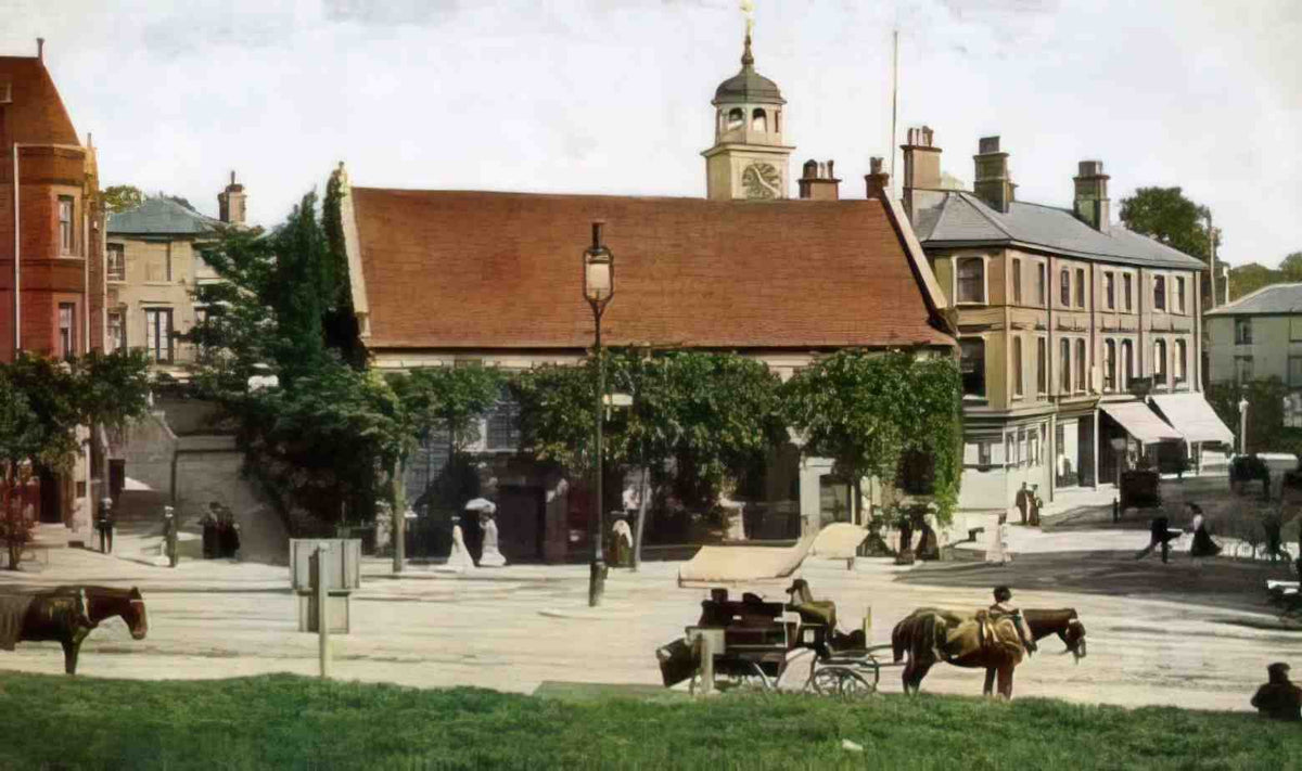 Kent Tunbridge Wells King Charles Church Vintage A4 Photo Print