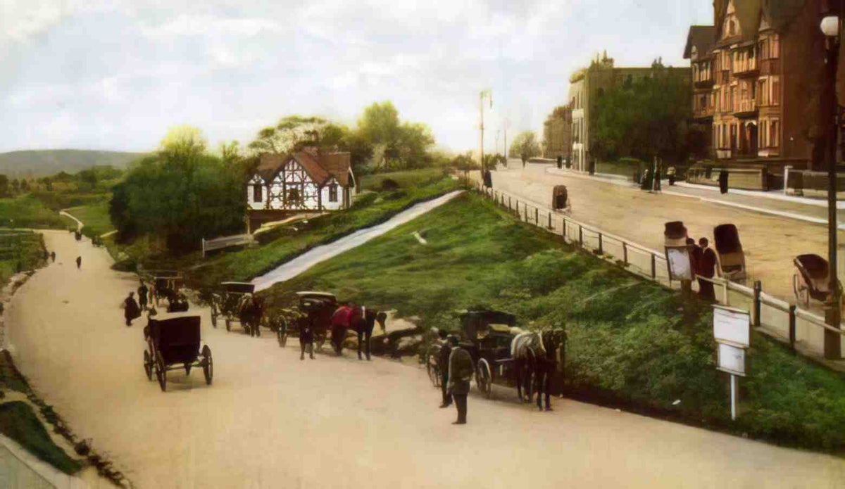 Kent Tunbridge Wells Mount Ephraim and The Common Vintage A4 Photo Print