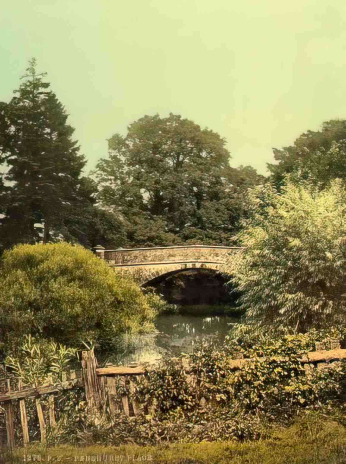 Kent Tunbridge Wells Penshurst Place Vintage A4 Photo Print