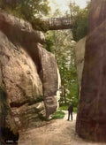 Kent Tunbridge Wells The High Rocks II Vintage A4 Photo Print