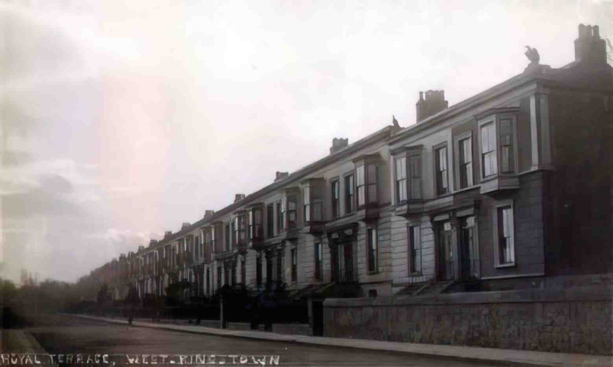 Kent West Kingstown Royal Terrace Vintage A4 Photo Print